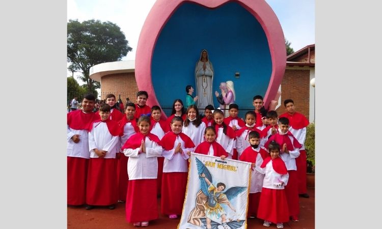 Encuentro diocesano de monaguillos en Puerto Iguazú Encuentro diocesano de monaguillos en Puerto Iguazú