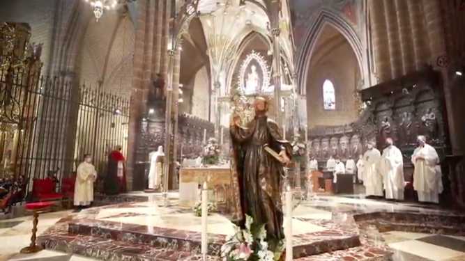 Inauguración solemne del Año Ignaciano en la catedral de Pamplona Inauguración solemne del Año Ignaciano en la catedral de Pamplona