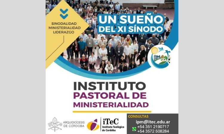 La arquidiócesis de Córdoba presenta el Instituto Pastoral de Ministerialidad La arquidiócesis de Córdoba presenta el Instituto Pastoral de Ministerialidad