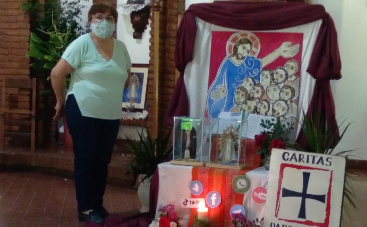 La "Caminata" de Cáritas Argentina continúa por las diócesis del país La "Caminata" de Cáritas Argentina continúa por las diócesis del país
