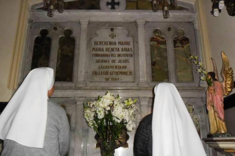 Recuerdan a la Venerable Sierva de Dios María Benita Arias Recuerdan a la Venerable Sierva de Dios María Benita Arias