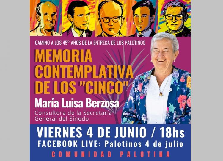La comunidad palotina convoca a un encuentro de reflexión en "el mes de los cinco" La comunidad palotina convoca a un encuentro de reflexión en "el mes de los cinco"