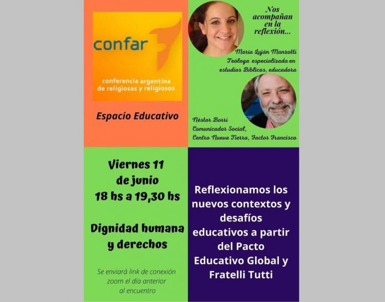 La Confar ofrece un espacio educativo para reflexionar sobre dignidad humana y derechos La Confar ofrece un espacio educativo para reflexionar sobre dignidad humana y derechos