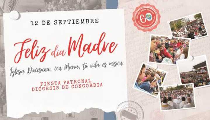 La diócesis de Concordia celebró las patronales de su Madre y Protectora La diócesis de Concordia celebró las patronales de su Madre y Protectora