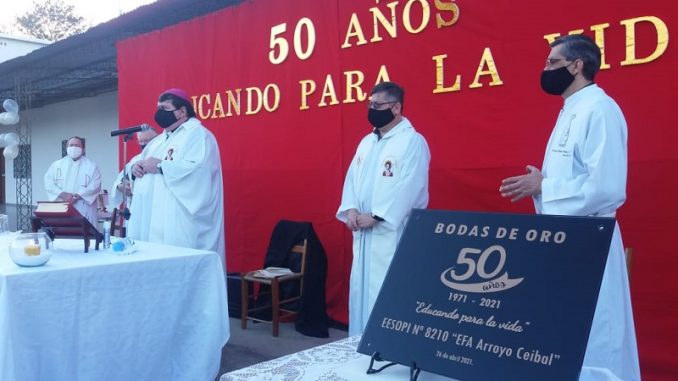 La EFA de Arroyo Ceibal celebró su 50° aniversario La EFA de Arroyo Ceibal celebró su 50° aniversario