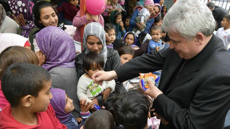 La labor de la Limosnería Apostólica con los niños afganos en Roma La labor de la Limosnería Apostólica con los niños afganos en Roma