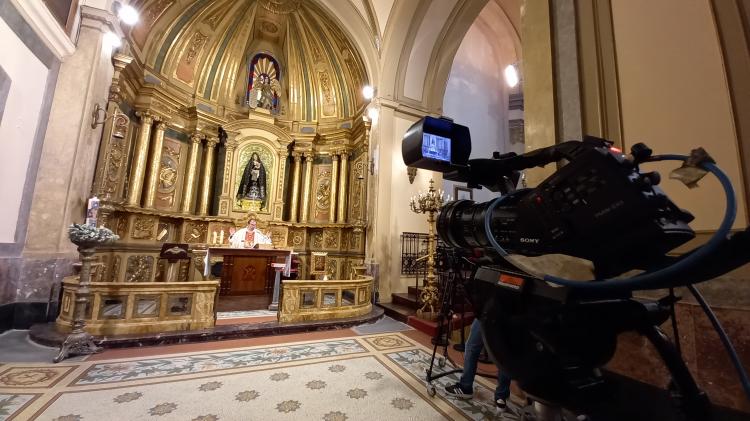 La misa de la Ascensión del Señor por canal Orbe 21 La misa de la Ascensión del Señor por canal Orbe 21
