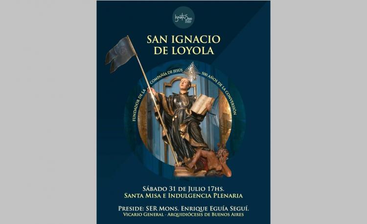 La parroquia porteña San Ignacio de Loyola celebra a su patrono La parroquia porteña San Ignacio de Loyola celebra a su patrono