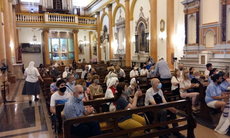 La Peregrinación Orionita en Buenos Aires visitó la parroquia Mater Misericordiae La Peregrinación Orionita en Buenos Aires visitó la parroquia Mater Misericordiae