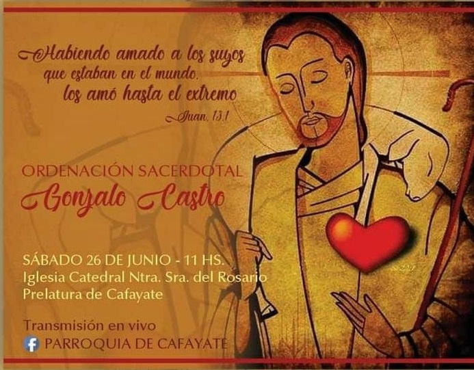 La prelatura de Cafayate tendrá un nuevo sacerdote La prelatura de Cafayate tendrá un nuevo sacerdote