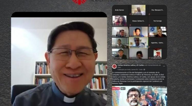 Latinoamérica conmemoró el Día del Refugiado con el cardenal Tagle Latinoamérica conmemoró el Día del Refugiado con el cardenal Tagle