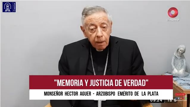 Mons. Aguer pidió "memoria de verdad, y justicia para todos" Mons. Aguer pidió "memoria de verdad, y justicia para todos"