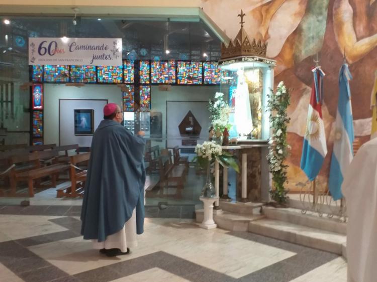 Mons. Buenanueva animó a "marianizar" la vida de la diócesis Mons. Buenanueva animó a "marianizar" la vida de la diócesis