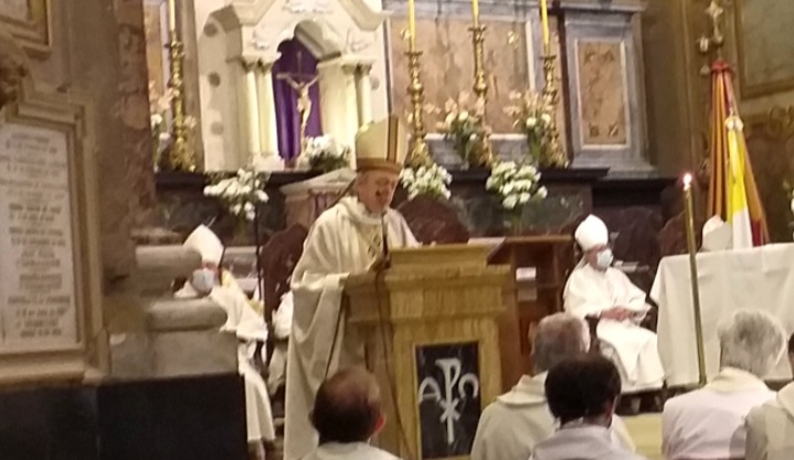 Mons. Marino: "Te doy gracias, Señor, de todo corazón" Mons. Marino: "Te doy gracias, Señor, de todo corazón"