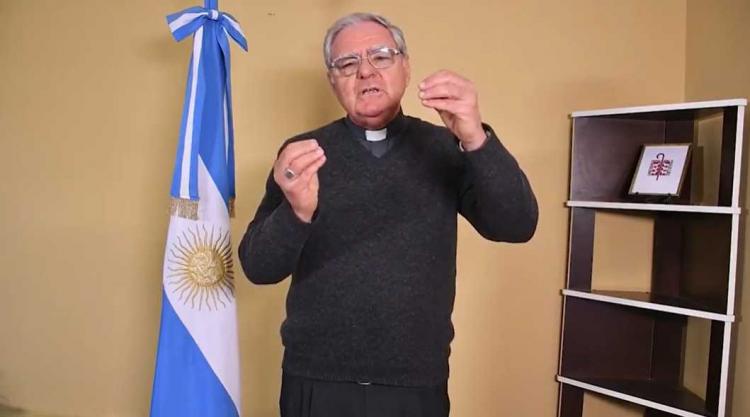 Mons. Ojea: "Pidamos poder vivir menos fragmentados, más integrados" Mons. Ojea: "Pidamos poder vivir menos fragmentados, más integrados"