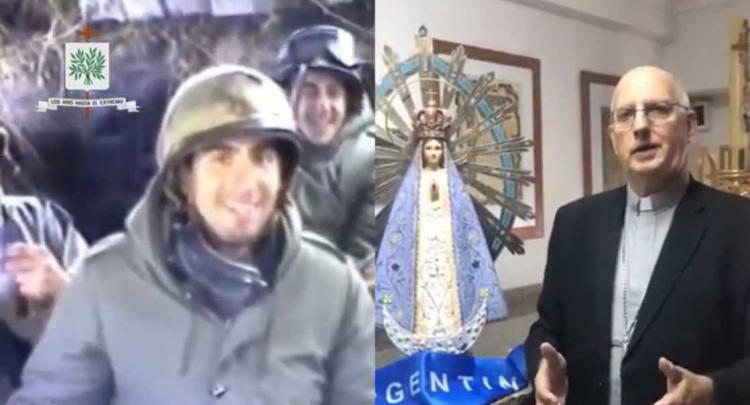 Mons. Olivera hace memoria de los héroes caídos y veteranos de Malvinas Mons. Olivera hace memoria de los héroes caídos y veteranos de Malvinas