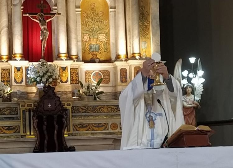 Mons. Urbanc celebró a la Santísima Trinidad y sus 39 años de sacerdocio Mons. Urbanc celebró a la Santísima Trinidad y sus 39 años de sacerdocio