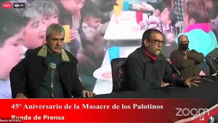 Renovado pedido de justicia a 45 años de la Masacre de San Patricio Renovado pedido de justicia a 45 años de la Masacre de San Patricio