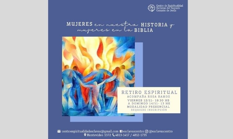 Se hará un retiro presencial sobre las mujeres en la Biblia Se hará un retiro presencial sobre las mujeres en la Biblia