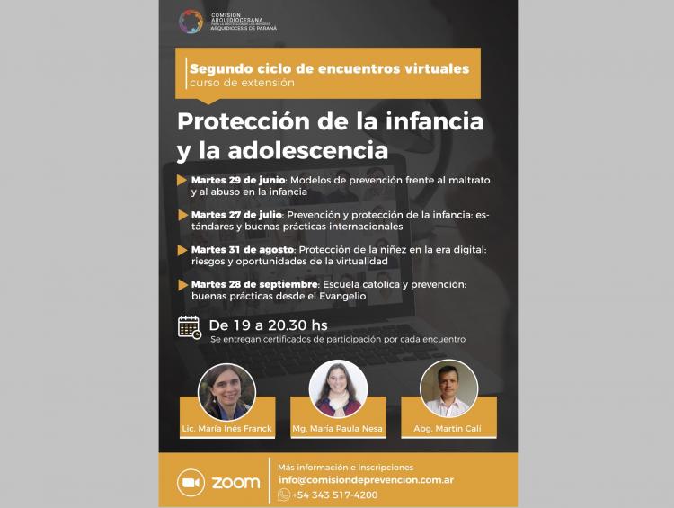 Segundo ciclo virtual: "Protección de la infancia y la adolescencia" Segundo ciclo virtual: "Protección de la infancia y la adolescencia"