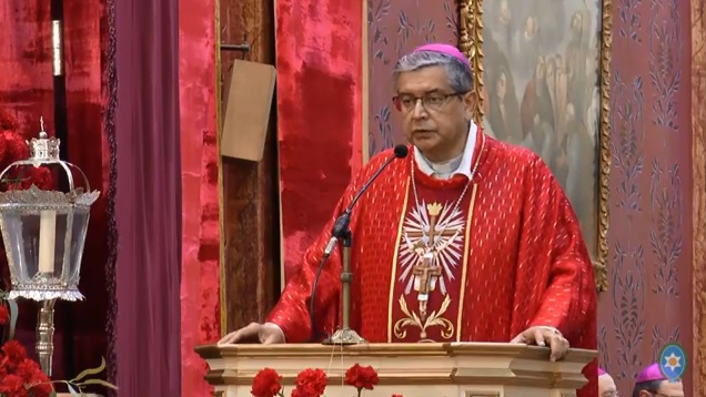 Triduo del Milagro: Mons. Díaz llamó a "aprender de la Cruz, escuela del amor" Triduo del Milagro: Mons. Díaz llamó a "aprender de la Cruz, escuela del amor"