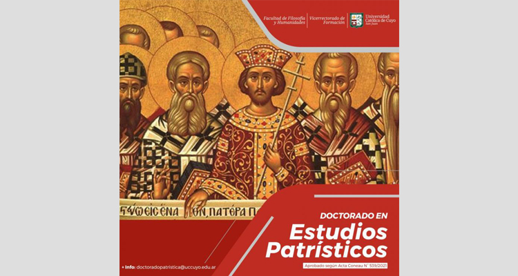 La UCCuyo inscribe para el Doctorado en Estudios Patrísticos La UCCuyo inscribe para el Doctorado en Estudios Patrísticos