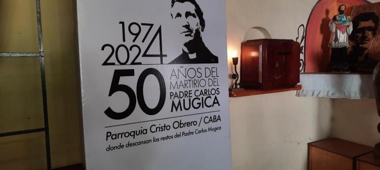 Agenda de los actos por los 50 años del 'martirio' de Carlos Mugica Agenda de los actos por los 50 años del 'martirio' de Carlos Mugica