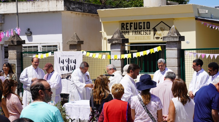 Alta Gracia: inauguración del Refugio Papa Francisco