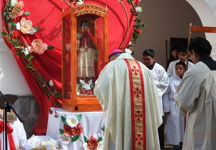 Amaicha del Valle celebró con gran alegría la fiesta de San Ramón Nonato