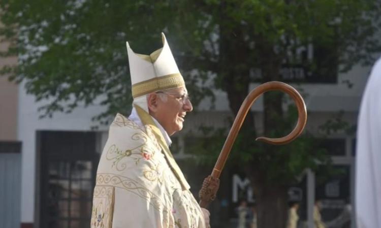 Bajo la mirada de María, la Iglesia de San Rafael inició el año orando por la paz