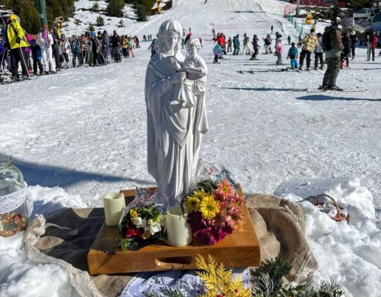 Bariloche: gran devoción a la Virgen de las Nieves