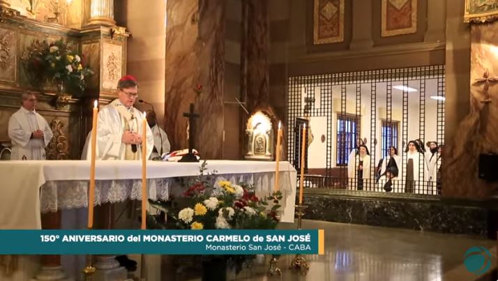 Buenos Aires: el monasterio San José celebró los 150 años de su fundación Buenos Aires: el monasterio San José celebró los 150 años de su fundación