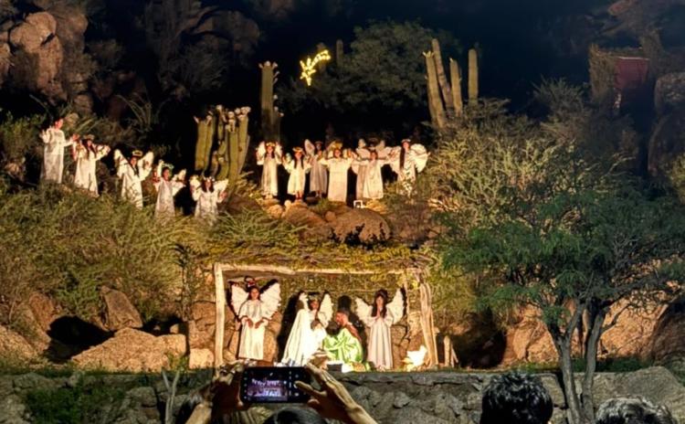 Después de seis años Campanas revivió su emblemático Pesebre viviente