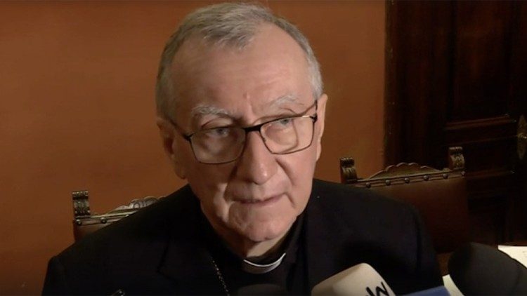 Cardenal Parolin: 'Un alto el fuego, primer paso para la paz en Ucrania' Cardenal Parolin: 'Un alto el fuego, primer paso para la paz en Ucrania'