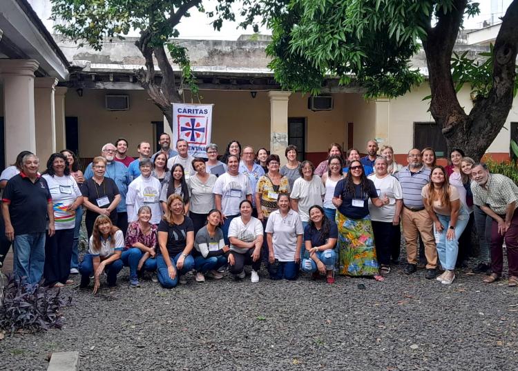 Cáritas Argentina: los voluntarios se preparan para animar la Colecta 2024 Cáritas Argentina: los voluntarios se preparan para animar la Colecta 2024