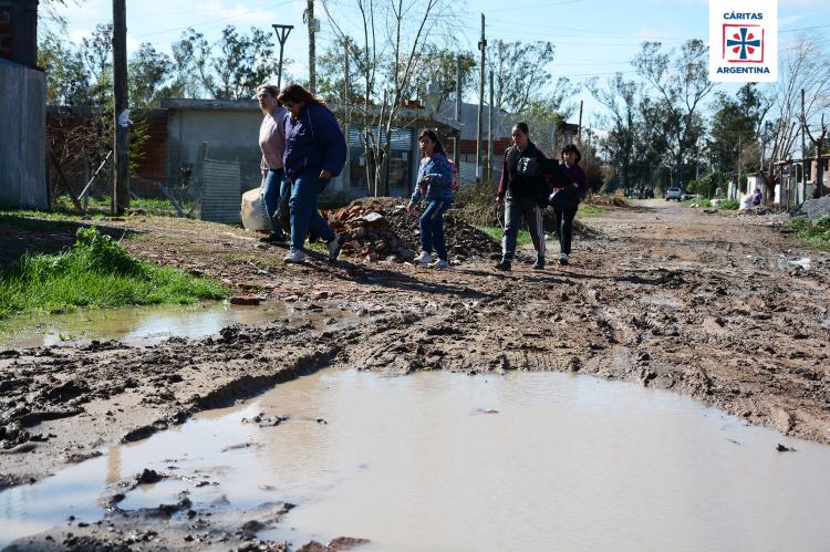 Cáritas asiste a los afectados por las inundaciones provocadas por el temporal Cáritas asiste a los afectados por las inundaciones provocadas por el temporal