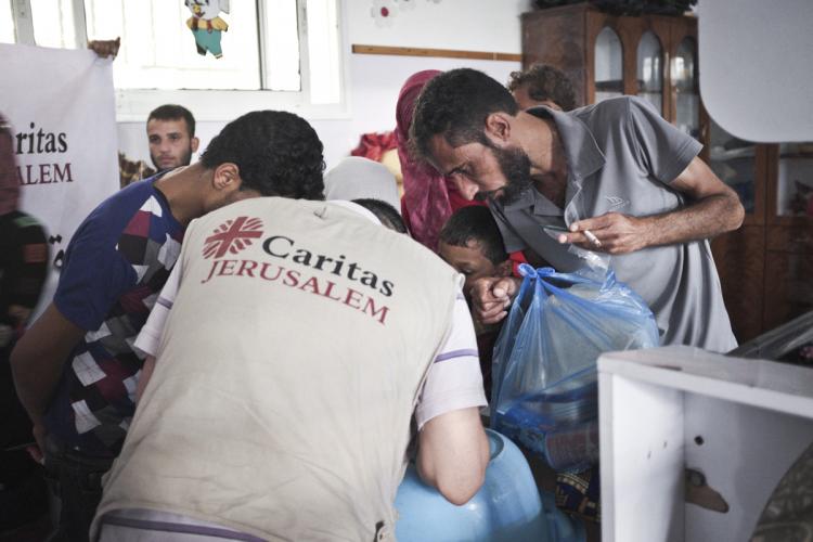 Cáritas Internacional exige permitir la acción humanitaria tras el alto el fuego en Gaza Cáritas Internacional exige permitir la acción humanitaria tras el alto el fuego en Gaza