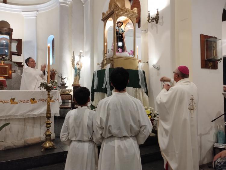 Catamarca: cientos de fieles pidieron a san Roque su intercesión ante Dios Catamarca: cientos de fieles pidieron a san Roque su intercesión ante Dios