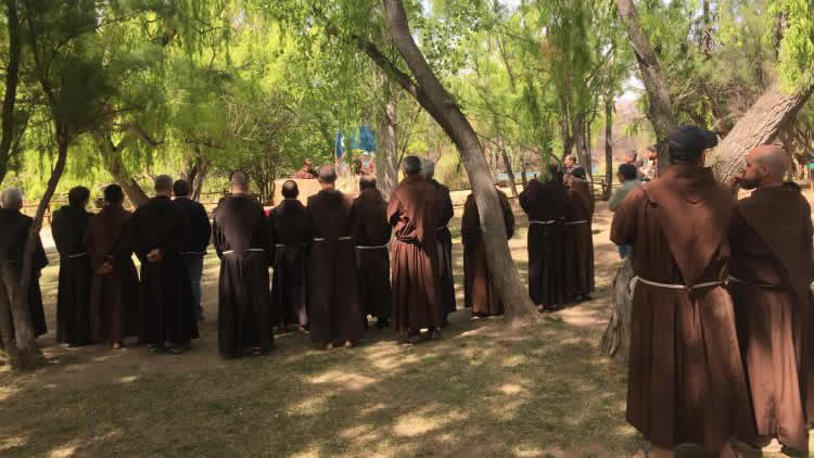 Comenzó en San Rafael el Capítulo Provincial de la Orden de Frailes Menores Comenzó en San Rafael el Capítulo Provincial de la Orden de Frailes Menores