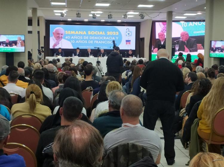 Comenzó la Semana Social en Mar del Plata con un llamado a construir "un pacto social" Comenzó la Semana Social en Mar del Plata con un llamado a construir "un pacto social"