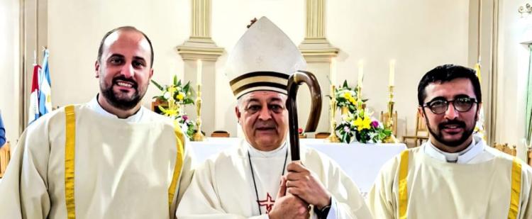 Cruz del Eje: Mons. Araya ordenó dos diáconos camino al sacerdocio