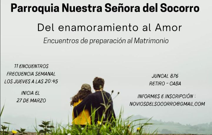 Curso para novios en la basílica Nuestra Señora del Socorro Curso para novios en la basílica Nuestra Señora del Socorro