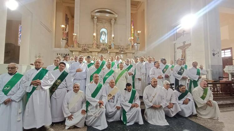 Diáconos del NEA celebraron su Jubileo en Itatí durante el XVIII Encuentro Regional