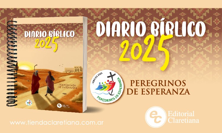 Está disponible el Diario Bíblico 2025, de Editorial Claretiana Está disponible el Diario Bíblico 2025, de Editorial Claretiana
