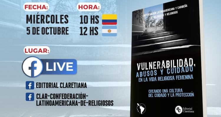 Editorial Claretiana presenta un libro sobre abusos y vida religiosa Editorial Claretiana presenta un libro sobre abusos y vida religiosa