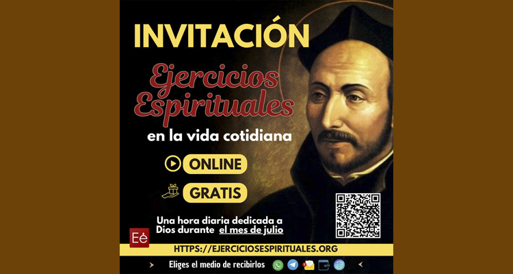 Ejercicios Espirituales Ignacianos en modalidad virtual Ejercicios Espirituales Ignacianos en modalidad virtual