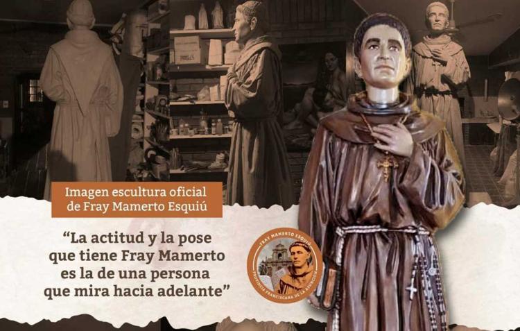 El beato Mamerto Esquiú lleva una bendición al santuario de Sampacho El beato Mamerto Esquiú lleva una bendición al santuario de Sampacho