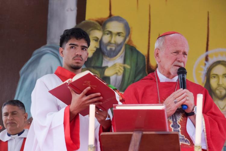 El Card. Bokalic destaca el 'encuentro consolador' con el Señor del Mailín