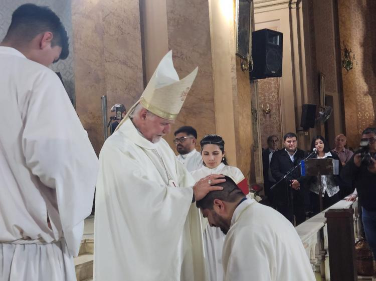 El Card. Bokalic ordenó un sacerdote en Santiago del Estero