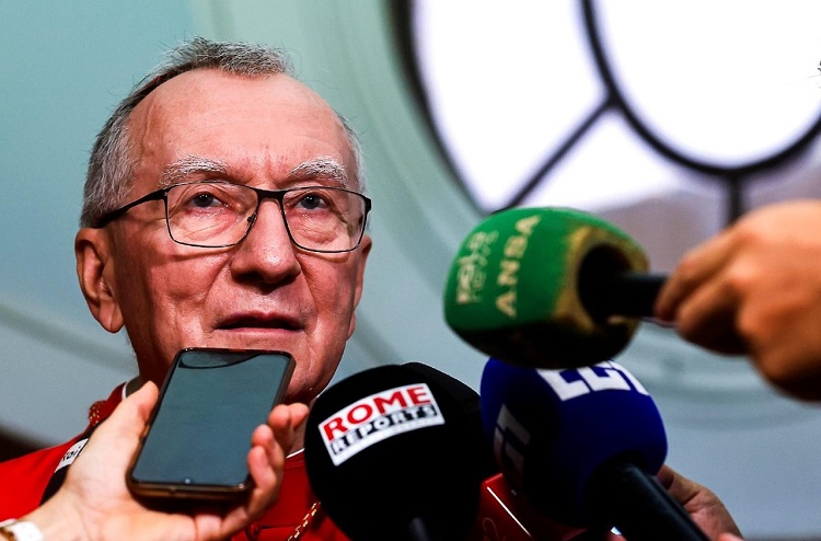 El Card. Parolin reafirmó la postura del Vaticano sobre la crisis de Gaza